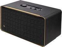 JBL - Authentics 500 Smart Home Speaker - Black - Large Front