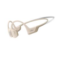 Shokz - OpenRun Pro Mini Premium Bone Conduction Open-Ear Sport Headphones - Beige - Large Front