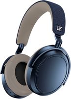 Sennheiser - Momentum 4 Wireless Adaptive Noise-Canceling Over-The-Ear Headphones - Denim - Large Front