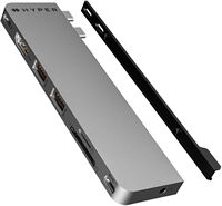 Hyper - HyperDrive Next​ 8 Port USB-C Hub, 4K HDMI, USB4/Thunderbolt 4, 1 USB-C, 2 USB-A, microSD... - Large Front