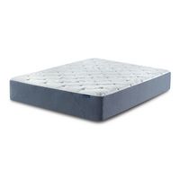 Serta - Perfect Sleeper Tranquil Wave 11-Inch Medium Hybrid Mattress-Twin - Light Blue - Large Front