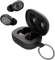 JLab - JBuds Mini True Wireless Earbuds - Black - Large Front