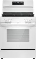 Frigidaire - 5.3 Cu. Ft. Freestanding Electric Range with EvenTemp - White - Large Front