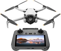 DJI - Mini 4 Pro Drone and RC 2 Remote Control with Built-in Screen - Gray - Large Front