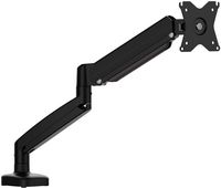 j5create - Ergonomic Monitor Desk Mount for Most 17” -32”  Monitors - Black - Large Front
