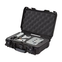 NANUK - 909 Protective Hard Case with Insert for DJI Mini 3 Pro - Black - Large Front