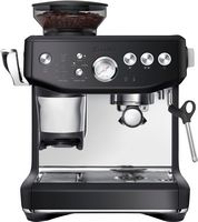 Breville - the Barista Express Impress Espresso Machine - Black Truffle - Large Front