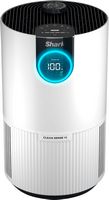 Shark - Clean Sense Air Purifier with Odor Neutralizer Technology, HEPA Filter, 500 sq. ft. - White - Large Front