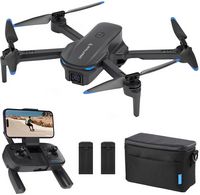 Snaptain - E20 FPV Drone with 2.7K Camera and Remote Controller - Gray - Large Front