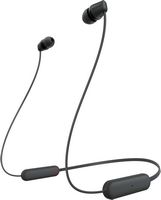 Sony - WIC100 Wireless In-ear Headphone - Black - Large Front