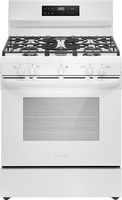 Frigidaire 5.1 Cu. Ft. Freestanding Gas Range with Quick Boil - White - Large Front