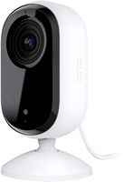Arlo - Essential 1-Camera Indoor Wired HD Security Camera (2nd Generation) with Automated Privacy... - Large Front