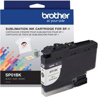 Brother - SP01BKS Standard Capacity Ink Cartridge - Black - Large Front