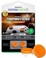 KontrolFreek - Sports Omni Thumbsticks, Xbox - Orange/White - Large Front