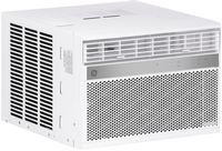 GE - 550 Sq. Ft. 12000 BTU Smart Window Air Conditioner - White - Large Front