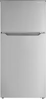 Insignia™ - 14.2 Cu. Ft. Top-Freezer Refrigerator with ENERGY STAR Certification - Stainless Steel - Large Front