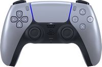 Sony - PlayStation 5 - DualSense Wireless Controller - Sterling Silver - Large Front