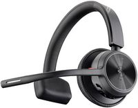 Poly - Voyager 4310 Wireless Noise Cancelling Single Ear Headset with mic - Black - Large Front
