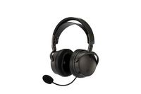 Audeze - Maxwell Over-the-Ear Wireless Gaming Headset for PlayStation 4, PlayStation 5, PC - Black - Large Front