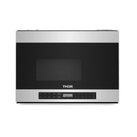 Thor Kitchen - 1.4 Cu. Ft. Over-The-Range Microwave with 300 CFM and Sensor Cooking - Stainless s... - Large Front