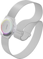 Woojer - Haptic Strap 3 for Games, Music, Movies, VR and Wellness - White - Large Front