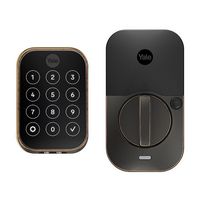 Yale - Assure Lock 2 Plus Smart Lock Wi-Fi Replacement with Home Keys, Electronic Guest Keys, and... - Large Front