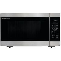 Sharp - 2.2 Cu.ft  Countertop Microwave - Stainless Steel - Large Front