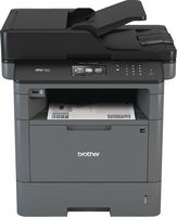 Brother - MFC-L5705DW Wireless Black-and-White All-in-One Laser Printer - Grey/Black - Large Front