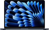 MacBook Air 13-inch Laptop - Apple M3 chip - 8GB Memory -  256GB SSD (Latest Model) - Midnight - Large Front
