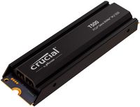 Crucial - T500 2TB Internal SSD PCIe Gen 4x4 NVMe M.2 with Heatsink for PS5 - Large Front