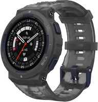 Amazfit Active Edge Smartwatch 46.62mm Dual Polycarbonate Plastic - Gray - Large Front