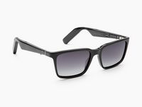 Lucyd - Lyte Square Wireless Connectivity Audio Sunglasses - Darkside - Large Front