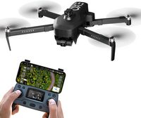 EXO Drones - X7 Ranger PLUS Drone and Remote Control (Android and iOS compatible) - Black - Large Front