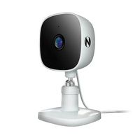 Night Owl - Indoor AC Powered Plug-In Wireless 1080p Security Camera with 2-Way Audio - White - Large Front