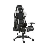 X Rocker - Agility PC Gaming Chair - Black/White - Large Front