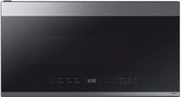 Samsung - Bespoke 2.1 Cu. Ft. Over-the-Range Microwave with Sensor Cooking and Edge to Edge Glass... - Large Front
