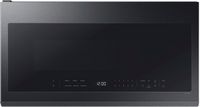 Samsung - 2.1 Cu. Ft. Over-the-Range Microwave with Sensor Cooking and Wi-Fi Connectivity - Matte... - Large Front