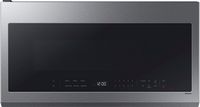 Samsung - 2.1 Cu. Ft. Over-the-Range Microwave with Sensor Cooking and Wi-Fi Connectivity - Stain... - Large Front