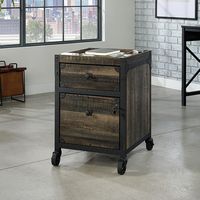 Sauder - Foundry Road Mobile File Ped Co - Carbon Oak® - Large Front