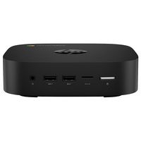 HP - G4 Mini Chromebox - Intel Celeron - 4GB Memory - 64GB Emmc - Black - Large Front