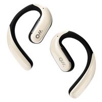 Oladance - OWS Pro Wearable Stereo True Wireless Open Ear Headphones - Porcelain White - Large Front