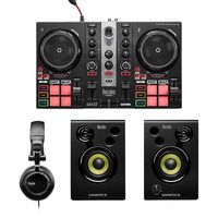Hercules - DJ Learning Kit MK II DJ Mixer - Black - Large Front