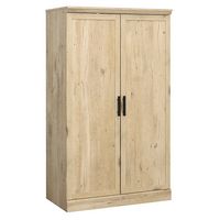 Sauder - Aspen Post Storage Cabinet - Prime Oak - Large Front