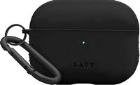 LAUT - Pod Case for Apple AirPods Pro (1st & 2nd Generation) - Charcoal - Large Front