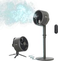 Shark - FlexBreeze Outdoor & Indoor Fan with InstaCool Misting Attachment, Cordless & Corded, Ped... - Large Front