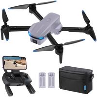 Snaptain - E10 1080P Drone with Remote Controller - Gray - Large Front