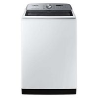 Samsung - Open Box 5.4 Cu. Ft. High-Efficiency Smart Top Load Washer with ActiveWave Agitator - W... - Large Front