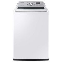 Samsung - Open Box 4.6 Cu. Ft. High-Efficiency Smart Top Load Washer with ActiveWave Agitator - W... - Large Front