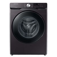 Samsung - Open Box 5.1 Cu. Ft. High-Efficiency Stackable Smart Front Load Washer with Vibration R... - Large Front