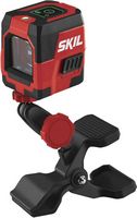 Skil - Self-Leveling Green Cross Line Laser with Projected Measuring Marks - Black/Red - Large Front